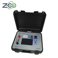 Micro-ohmmètre, testeur de disjoncteur, testeur de circuit, testeur de boucle 100A, instrument électrique, testeur de résistance de boucle de contact