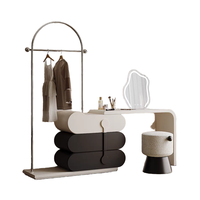 Zylindrisch Nama Coiffeuse suspendue/au sol en plastique au design moderne