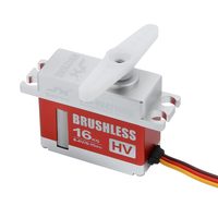 PDI-HV4216MG 0.10 Sec/60 42g Boîtier entièrement métallique Moteur servo DC sans balais de taille moyenne pour voitures RC, bateaux et pièces d'avions RC