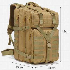 Custom Low Moq 900d Oxford Tactical Backpack 45l <b>Molle</b> Pouch Assault Pack Camping Backpack <b>Bag</b> Oem Hiking Backpack - Product Image 2