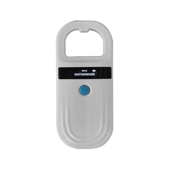 Microchip Scanner for Pets 134.2KHZ RFID Tag 125KHz Card Reader ABS Plastic Animal Ear Reader for Dogs USB Blue Tooth