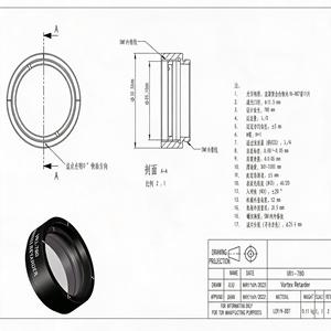 VR1-780 ทรู ซีโร ออเดอร์ โพลีเมอร์ วอร์เท็กซ์ ฮาล์ฟ เวฟ รีทาร์เดอร์ 780 นาโนเมตร - Product Image 5