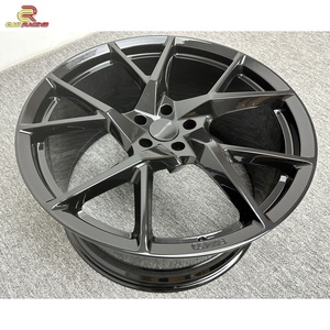 Jantes en alliage d'aluminium pour Lambo URUS 22 23 24 pouces, jantes forgées personnalisées avec bloc central et couvercle en fibre de carbone - Product Image 5