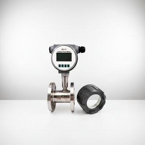 Yheng Digital DN25 Pengukur Aliran Air Turbin Meteran Kontrol Aliran Bahan Bakar Diesel RS485 Flowmeter Turbin Cairan Air - Product Image 1