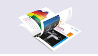 Papier cartonné double C2S en gros, en pâte vierge, haute rigidité, pour cartes de vœux, cartes postales, compatible impression offset