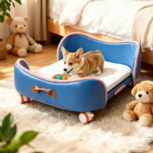 Camas de Lujo Premium para Mascotas, Perros y Gatos, Diseño Elevado, Lavables, Impermeables, para Uso en Interiores y Exteriores - Product Image 1