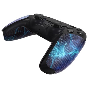 PlayVital Blue Nebula - Almohadillas de Goma Suave con Textura Profesional Antideslizantes y Absorbentes del Sudor para el Control de PS5 - Product Image 6