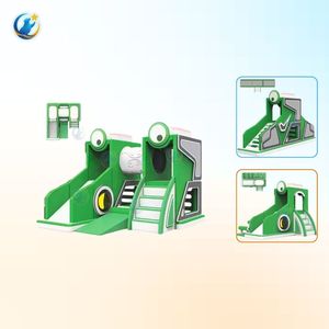 Équipement de jeu souple pour enfants OEM/ODM, toboggan d'intérieur de haute qualité pour enfants avec marches colorées et design doux - Product Image 4