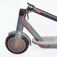 Trottinette électrique pliable 350W, moteur sans balais, alliage d'aluminium, batterie lithium étanche, suspension intégrale, autonomie 30-40km, contrôle par application