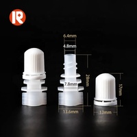 Bouchon à bec verseur en plastique sans BPA de qualité alimentaire pour emballage de jus liquide en sachet souple