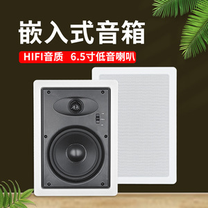 Altavoz Integrado BG-06 Blanco 100Hz-20kHz para Montaje en Pared, Audio para Cine en Casa - Product Image 2