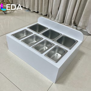 LEDA Bandeja Portátil para Postres, Estilo Colgante al Cuello, Soporte Móvil para Exhibición de Cannoli y Tiramisú, Ideal para Noches de Cine, Fiestas y Eventos - Product Image 3