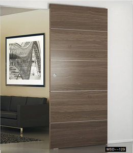 Puerta Corredera Oculta TOMA Float/Rail <span class=keywords><strong>Sin</strong></span> Riel Inferior, Puerta Interior de Madera Maciza MDF con Revestimiento de PVC - Product Image 3