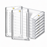 Étui professionnel One Touch pour cartes d'identité, protège-cartes transparent 35PT, porte-cartes magnétique pour cartes à collectionner, jeux de cartes TCG, présentoir pour collectionneurs