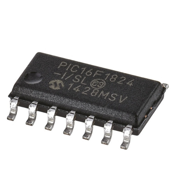 PIC16F1824-I/SL 8-bit Microcontroller for Smart Home Sensor Charger Small Automation Control Board