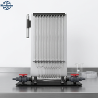 Aparato del Teorema de Bernoulli para Experimentos de Distribución de Presión en Tubos Venturi en Laboratorios Universitarios de Mecánica de Fluidos