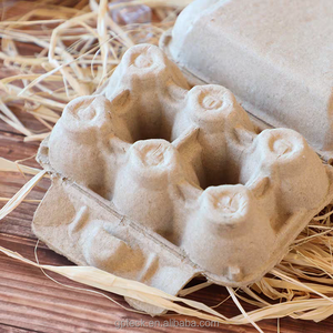 Nhà Máy Tái Sử Dụng Sinh Học Phân Hủy Trứng Thùng Carton 6/10/12/8/15/20/24/30 Tế Bào Giấy Bao Bì Cho Trứng Gà Trứng Gà Trứng Máy - Product Image 2
