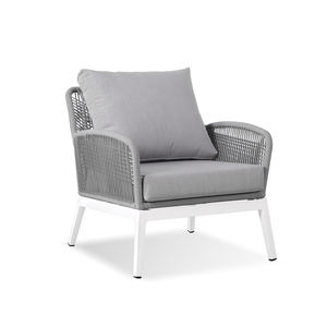 Meubles de jardin en aluminium de qualité haut de gamme ensemble de canapés de style corde de conception moderne entraîneur de résistance aux intempéries pour le jardin - Product Image 4