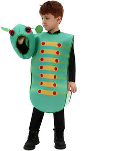 <span class=keywords><strong>Disfraz</strong></span> divertido de Halloween para niños, <span class=keywords><strong>disfraz</strong></span> de espectáculo escolar, <span class=keywords><strong>disfraz</strong></span> de Cosplay de <span class=keywords><strong>oruga</strong></span> de animales encantadores para niños - Product Image 3