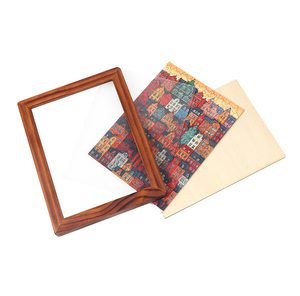 Cornice Portafoto <span class=keywords><strong>in</strong></span> <span class=keywords><strong>Legno</strong></span> Personalizzata, Puzzle Fai-da-Te, <span class=keywords><strong>Scatola</strong></span> Giocattoli per Bambini da 5 a 7 Anni, Decorazione Familiare - Product Image 4