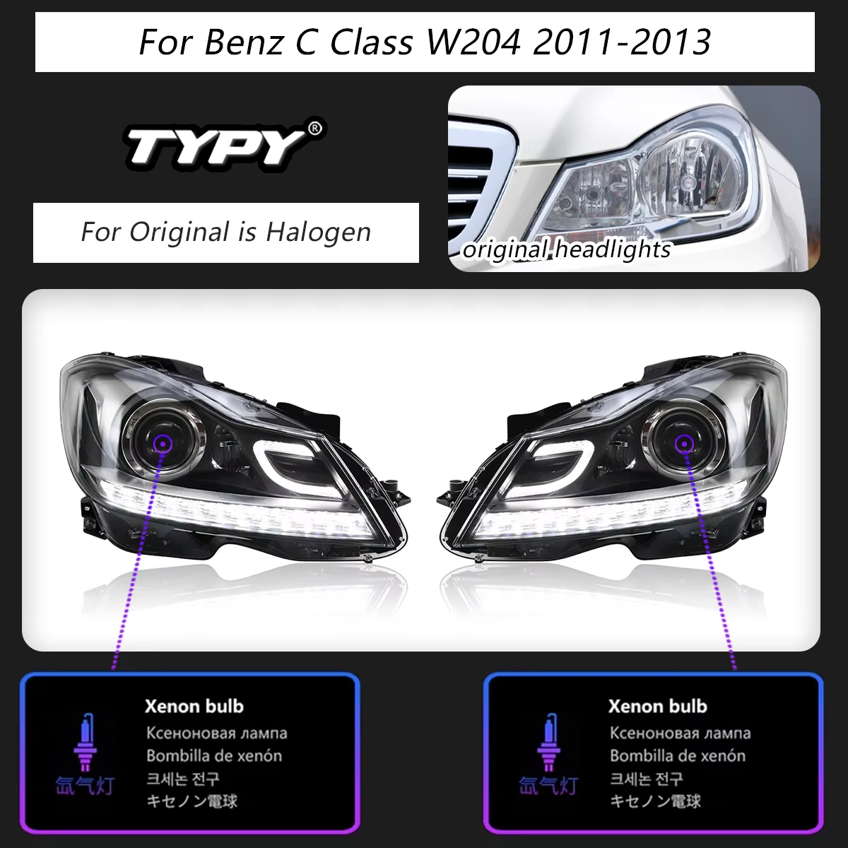 Headlight Xenon Bulb