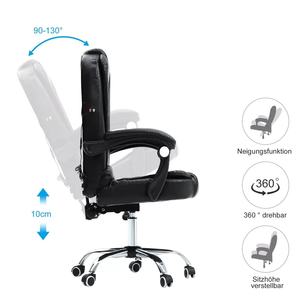 Chaise de bureau ergonomique pivotante en cuir PU pour cadre, grande taille, vente directe d'usine, vente du Black Friday - Product Image 5