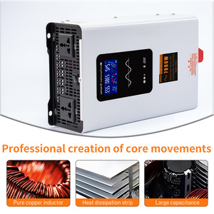 शुद्ध साइन वेव इन्वर्टर सौर इंवर्टर डीसी एसी <span class=keywords><strong>7500</strong></span> वाट कार पावर इनवर्टर आरवी और कैंपिंग के लिए - Product Image 4