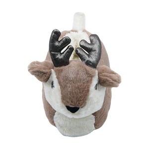 Ciabatte di peluche all'ingrosso di renna ciabatte di peluche divertenti cartoni animati pantofole di peluche di <span class=keywords><strong>cervo</strong></span> al coperto - Product Image 2