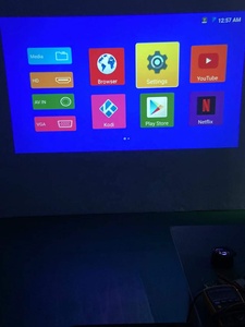 Proyector Portátil UB20 WiFi Android 9 Sistema 1+8G ARC HD SDR 720P LCD para Cine en Casa, Gran Venta 2023 - Product Image 5