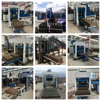 Mini machine hydraulique entièrement automatique pour blocs creux 3-15 - Contrôle PLC, multifonctionnelle pour béton/parpaings - Certifiée CE