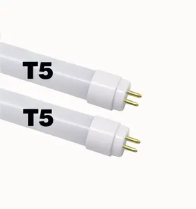Tubo de luz Delgado T5 de 12V, 24V, 10-30V, 230, 300, 530, 600mm, 10-30V, CA, CC T5, lámpara lineal pequeña, tubo T5 de bajo voltaje