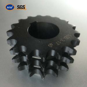 Hoge Prestaties Industriële Ketting Tandwiel Dubbele Spoed Tandwielen Tandwiel Oem Aangepaste Stalen Roller Ketting Tandwiel - Product Image 3