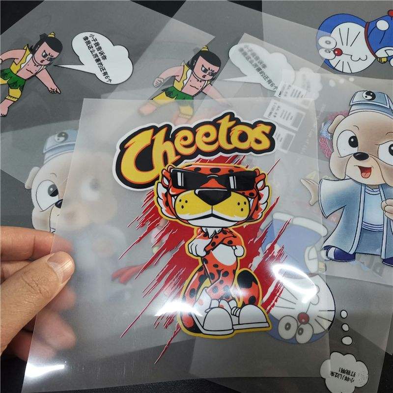 customized dtf heat transfer stickers