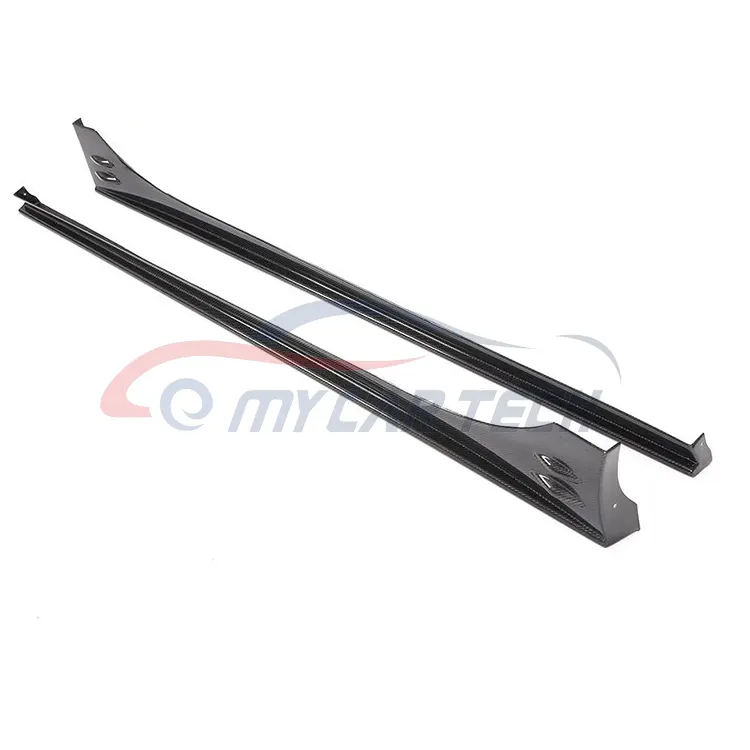 De fibra de carbono faldas laterales spoiler del divisor del difusor para T oyota 86 Subaru BRZ 2013-2020 bodykit