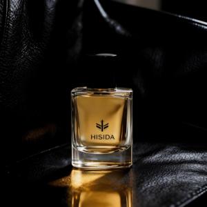 Manufacture's Special Design clear round perfume bottle 30ml 50ml 100ml empty <b>Glass</b> Perfume Sprayer Bottle with black cap - Product Image 4