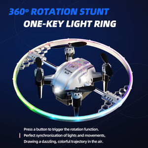 Vente en gros : Drone intelligent télécommandé avec lumières LED, décollage à une touche, télécommande 2,4 GHz, vol stationnaire automatique, <span class=keywords><strong>jouet</strong></span> volant pour divertissement familial - Product Image 4