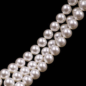 18 mét pha lê trắng <span class=keywords><strong>Loose</strong></span> ngọc trai đối với trang sức làm 650 số lượng lớn Glass Bead bởi chuyên nghiệp Glass Bead các nhà sản xuất - Product Image 6