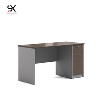 Ordinateur de bureau moderne en bois 1.2m pieds en acier bureaux modulaires pour bureau à domicile Table de calcul personnalisée