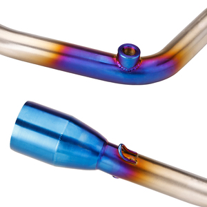 Kit d'échappement complet SYM JETS <span class=keywords><strong>125</strong></span>, silencieux, tuyau de liaison intermédiaire en acier inoxydable pour SYM JETS <span class=keywords><strong>125</strong></span> - Product Image 6