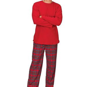 Conjuntos <span class=keywords><strong>de</strong></span> Pijamas Familiares a Juego para las Fiestas 2026, Ropa <span class=keywords><strong>de</strong></span> Dormir <span class=keywords><strong>de</strong></span> Algodón a Cuadros para Padres e Hijos, Ropa <span class=keywords><strong>de</strong></span> Casa Unisex - Product Image 4