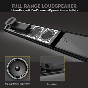 BS-41 Home Cinéma Surround Sound Barre de son murale avec FM sans fil BT USB/Aux/RCA-pour les téléviseurs intelligents - Product Image 3