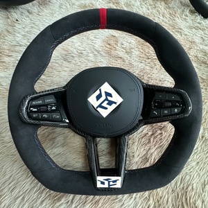 Volante Deportivo con Calefacción y Luces LED Compatible con <span class=keywords><strong>BMW</strong></span> M3 M4 M5 M6 X3 X4 X5 X6 X7 <span class=keywords><strong>X8</strong></span> G01 G12 G20 G30 G80 G82 330i M340i - Product Image 3