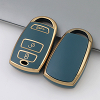 Coque de protection pour clé de voiture en TPU souple de qualité supérieure pour KIA hyundai Tucson SONATA Santa Fe Rohens coupé Cerato porte-clés sac porte-clés