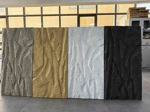 Panel dinding batu Pu tahan air, panel dinding batu imitasi tahan air, batu Pu untuk eksterior Interior - Product Image 6