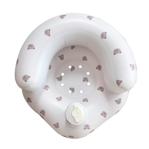 Hands-Free Infant Comfort Portable, Safe PVC <b>Inflatable</b> Baby <b>Sofa</b> for Happy On-the-Go Moments - Product Image 5