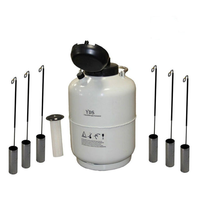 Réservoir d'azote liquide avec certification CE, capable de stocker des échantillons et d'assurer un environnement à très basse température.