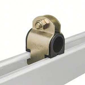 RHETECH Aluminio Electro-Galvanizado Acero Polipropileno Cojín Trut Abrazadera Oro Resorte Zinc Tubería Strut Abrazadera TubeSz - Product Image 5