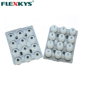 Factory custom made silicone button rubber keypad