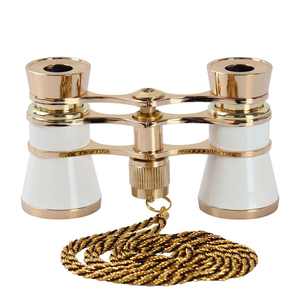 Jumelles de course de chevaux de théâtre d'opéra de mode élégante 3X25 Vintage Opera Glasses HD avec chaîne - Product Image 2