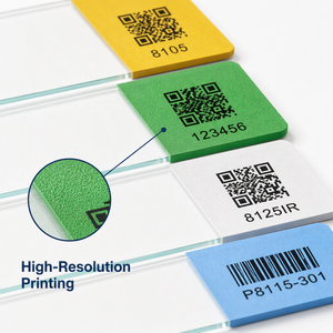 Portaobjetos de Microscopio con Recubrimiento de Color MEDONLY, 25x75x1.1mm, Imprimibles con Código QR, Extremo Esmerilado para Patología, Impresoras Láser e Inkjet Térmicas - Product Image 4